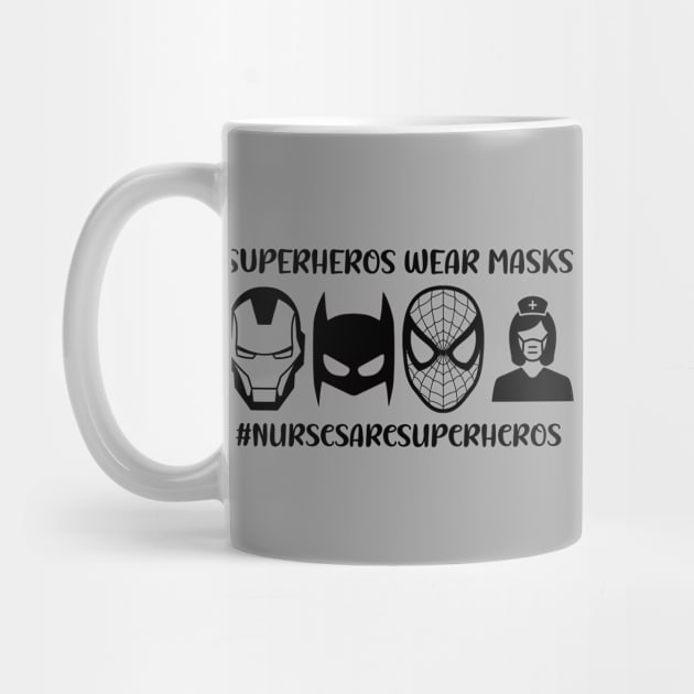 Superheros Wear Masks by HolyCowCreations